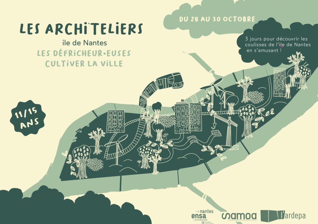 Architeliers 2024 Carton de presentation cycle 01 recto verso vfinale MG 1 scaled 1024x722 - Les Archi'teliers invitent les 11/15 ans à explorer la ville cultivée