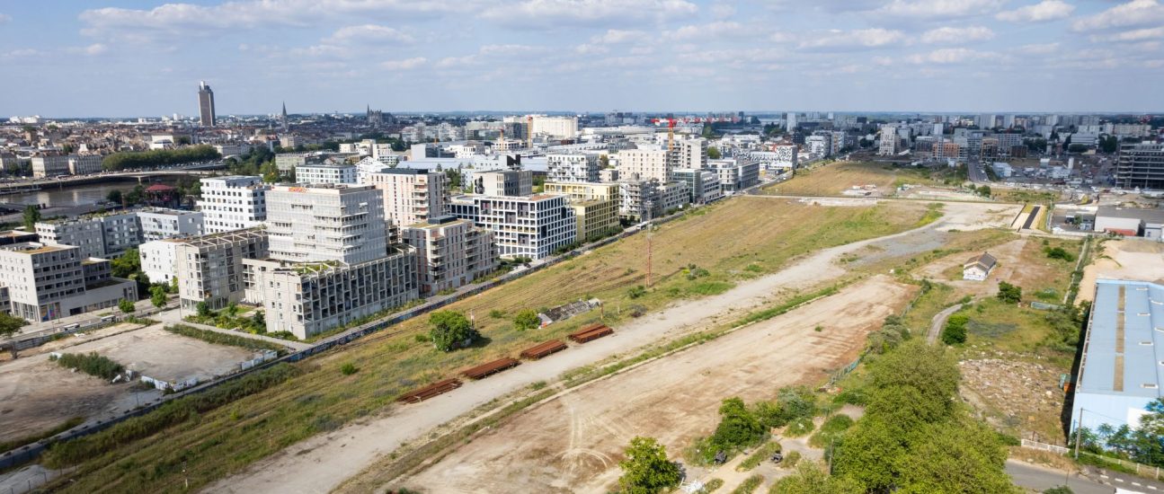 Lettre info travaux - Janvier 2025 - Démarrage des travaux des futurs jardins sud-ouest de l'île de Nantes (quartier République)